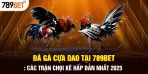 Khám phá đá gà cựa dao đầy kịch tính tại 789bet